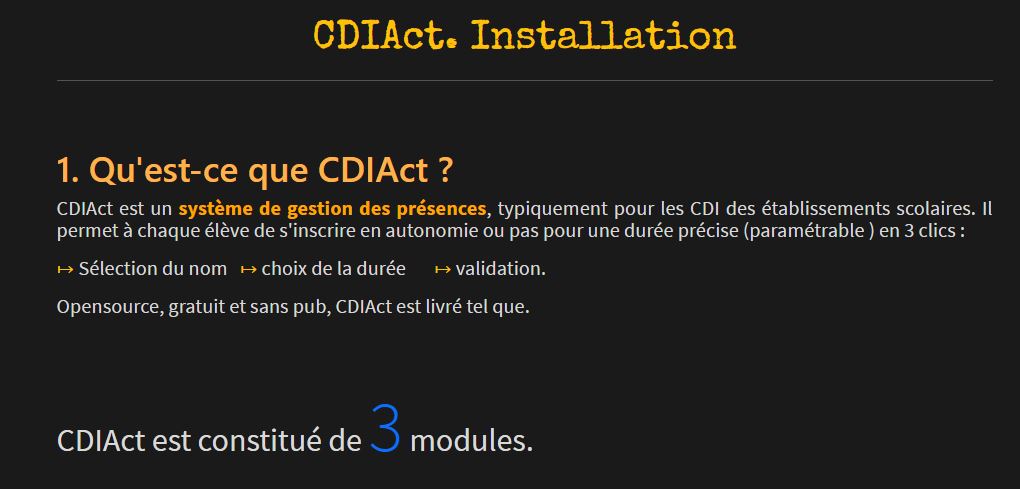 CDIAct