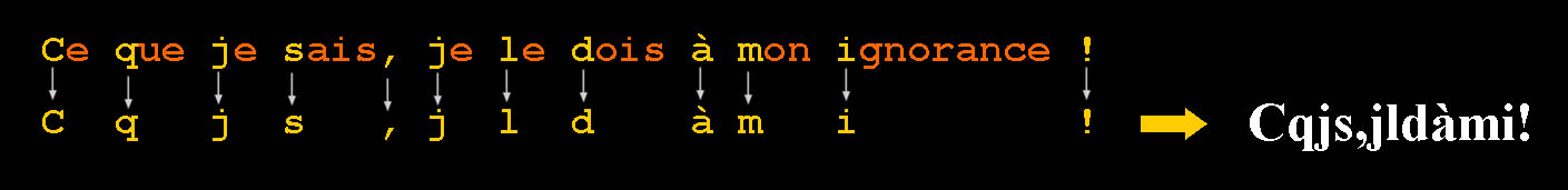 acronyme mot de passe